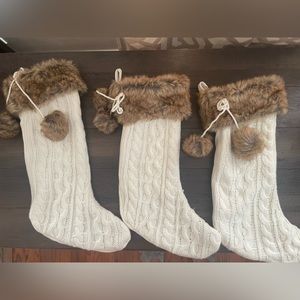 CHRISTMAS STOCKINGS ! 3 Target brand Christmas Stockings